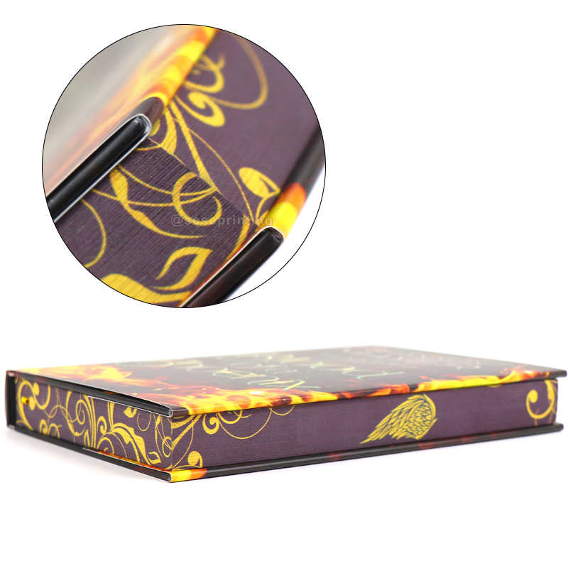 Publish Unique Design Book Printing Sprayed Edges Hardcover Book 9