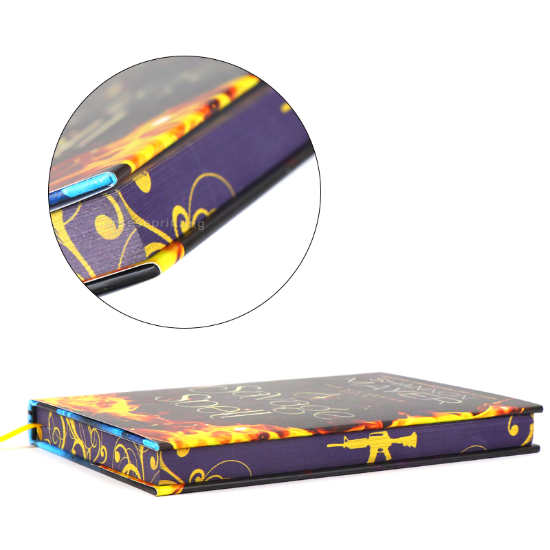 Foiled Hardcover Book Printing Luxurious Special Edition Book 9