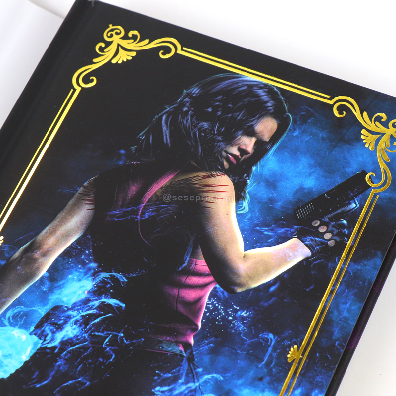 Foiled Hardcover Book Printing Luxurious Special Edition Book 10