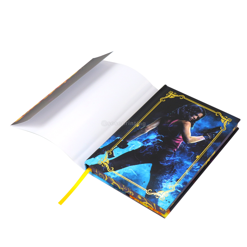 Foiled Hardcover Book Printing Luxurious Special Edition Book 8