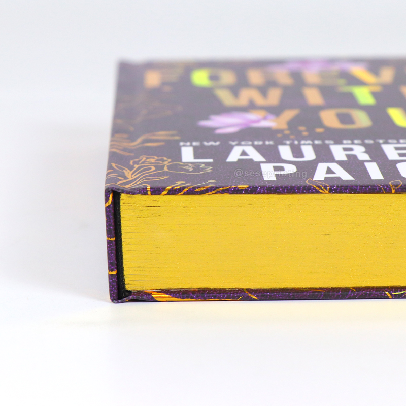 Publishing Special Edition Hardcover Book Printing Sprayed Edges 10