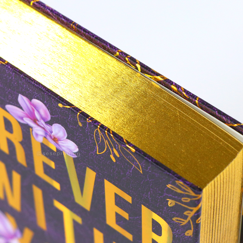 Publishing Special Edition Hardcover Book Printing Sprayed Edges 8