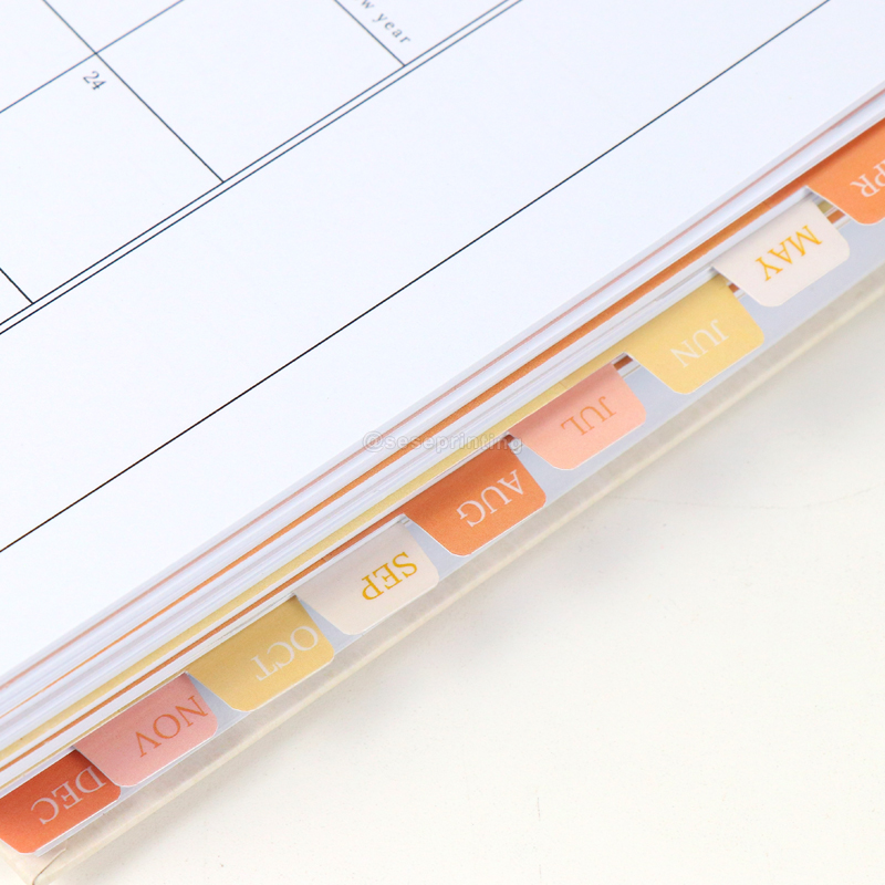 A5 Gold Spiral Mindful Morning Planner Printing Daily Journal 10