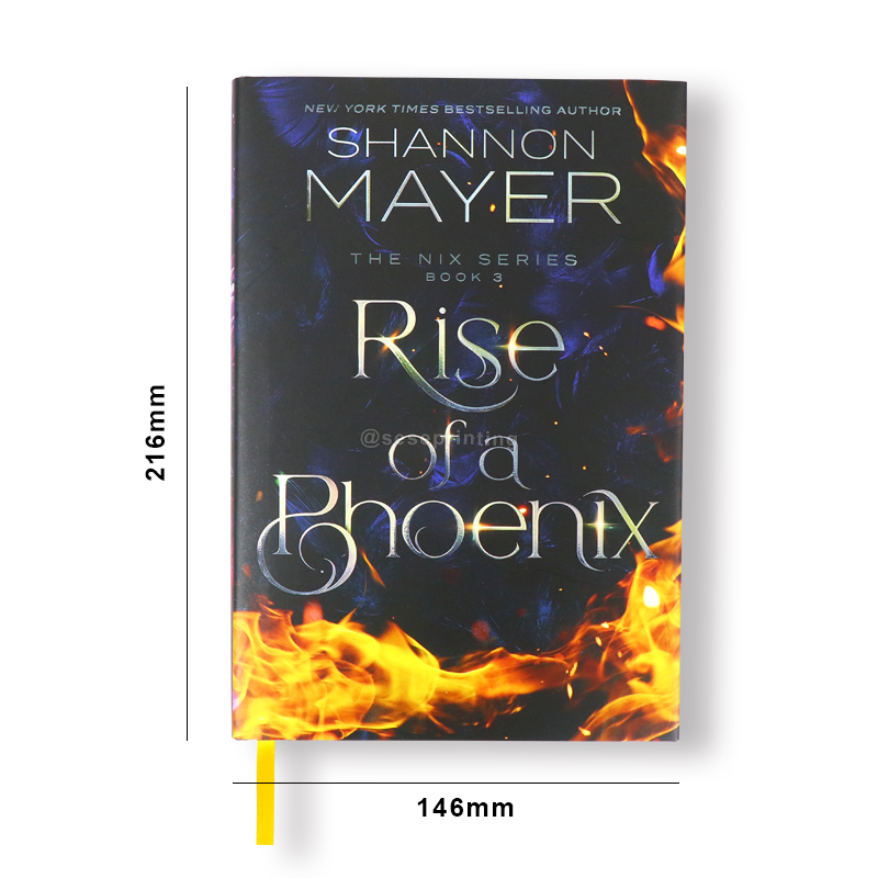 Special Book Custom with Sprayed Edges and Foil on Hardback Cover 6