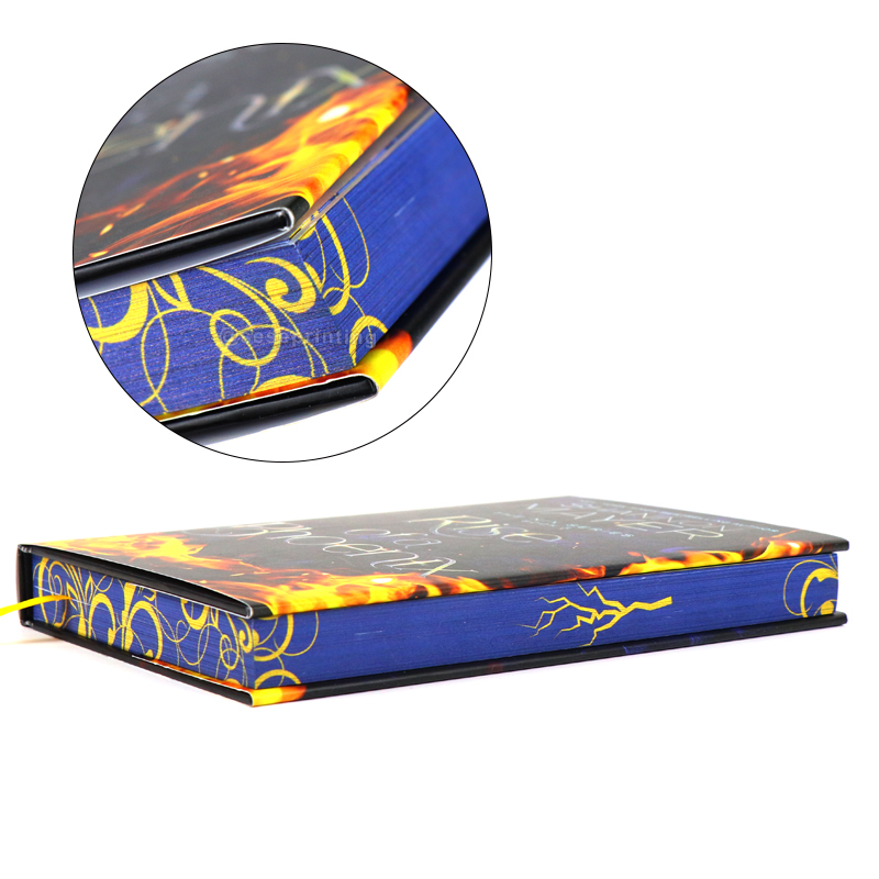 Special Book Custom with Sprayed Edges and Foil on Hardback Cover 8