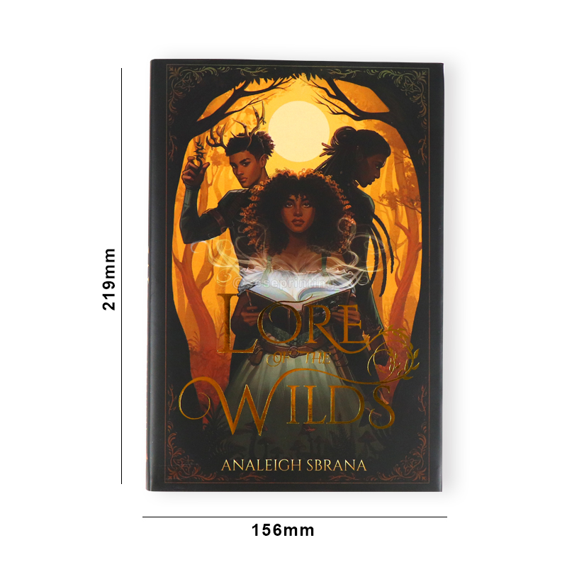 China Book Manufacturers Printing Sprayed Edge Hardcover Book 6