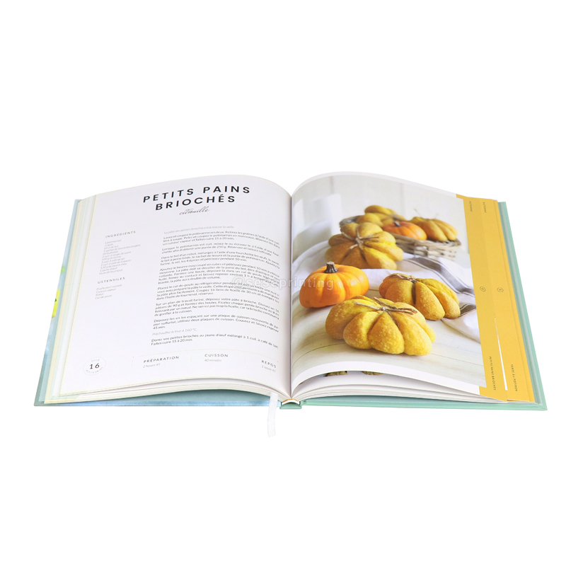 Self Publishing Printing Company Hardcover Recipe Book Printing 7