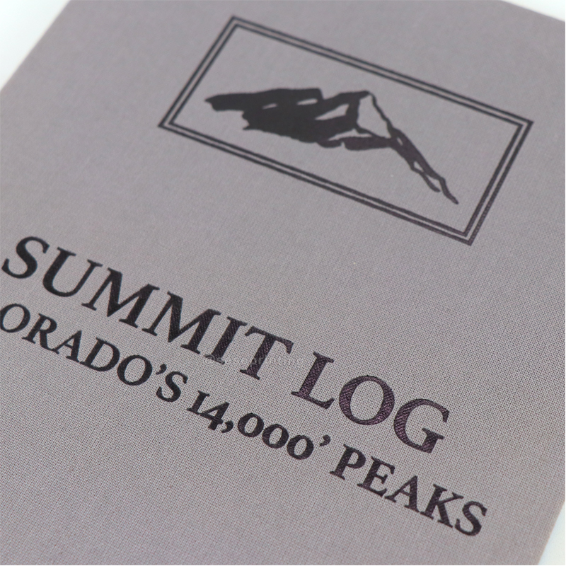 Custom Each Page Notebook Printing Fabric Travel Writing Journal 8