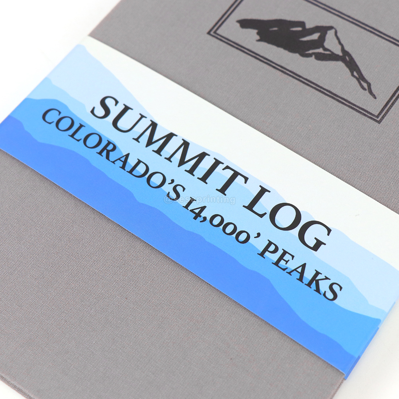 Custom Each Page Notebook Printing Fabric Travel Writing Journal 9