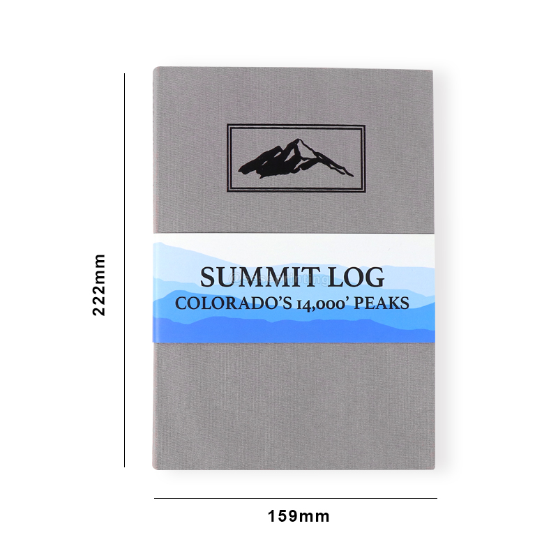 Custom Each Page Notebook Printing Fabric Travel Writing Journal 6