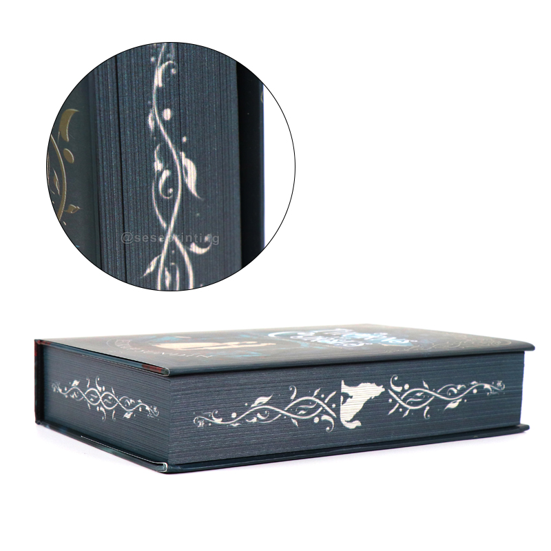 Publishing Special Book Printing Hardback Book with Sprayed Edges 8