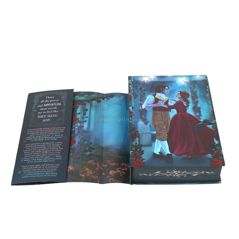 Publishing Special Book Printing Hardback Book with Sprayed Edges 9