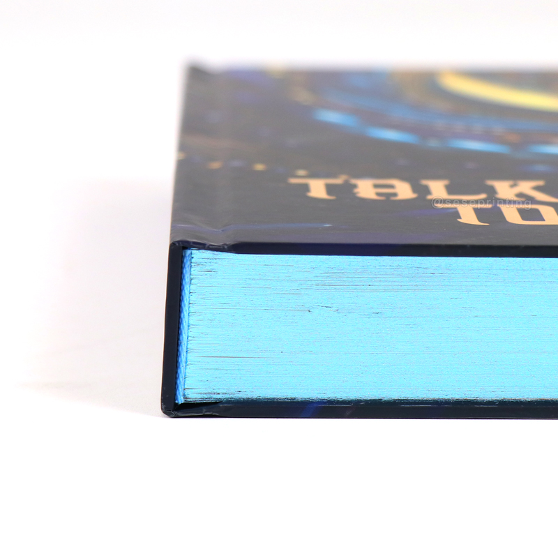 Hardcover Diary Notebook Printing Color Sprayed Edge A5 Journal 10