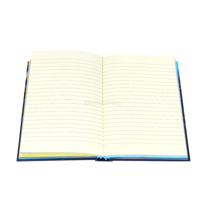 Hardcover Diary Notebook Printing Color Sprayed Edge A5 Journal 7