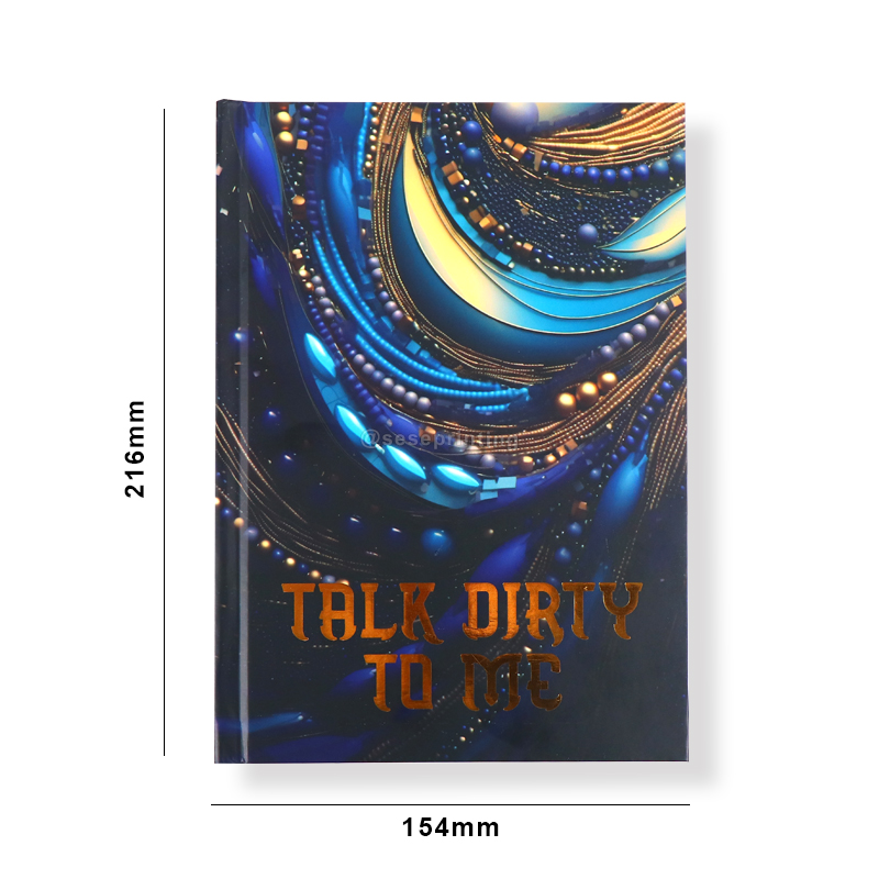 Hardcover Diary Notebook Printing Color Sprayed Edge A5 Journal 6