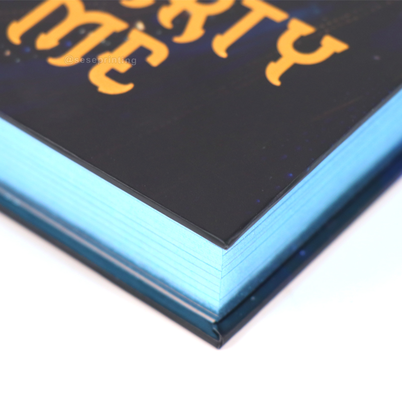 Hardcover Diary Notebook Printing Color Sprayed Edge A5 Journal 8