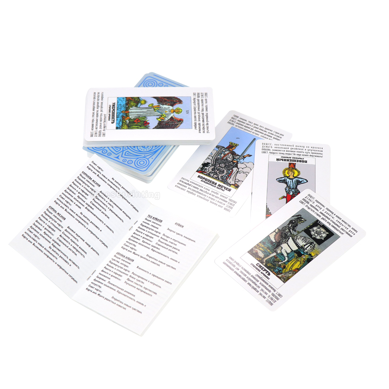 Create Your Own Card Game Printing Tarot Cards with Guidebook 9