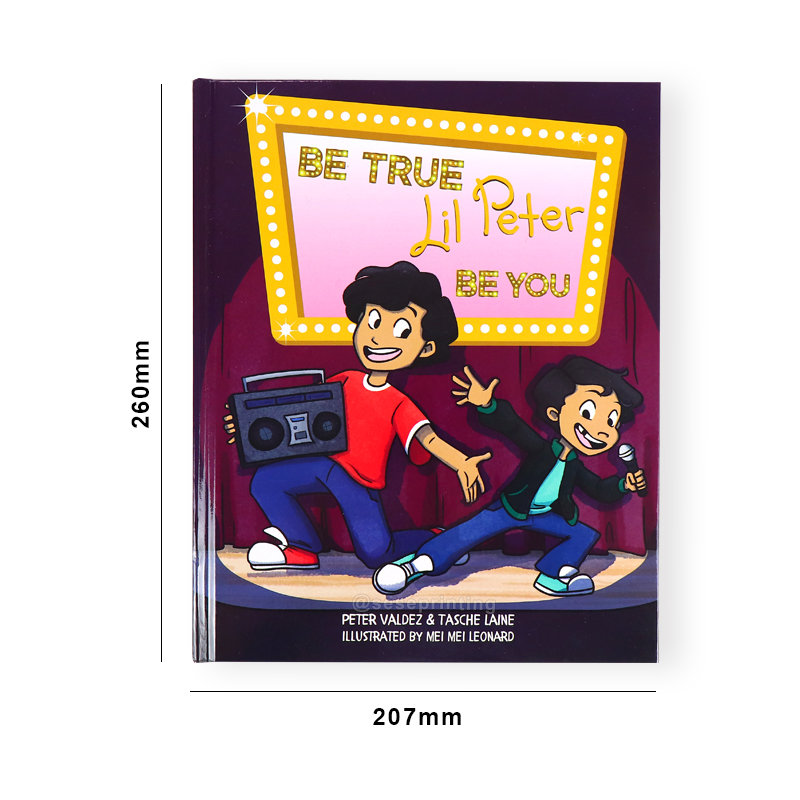 Hardcover Children's Book Printing Kid Heartwarming Story Book 6