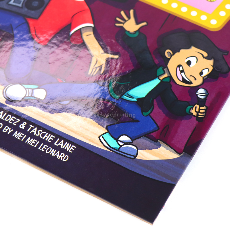 Hardcover Children's Book Printing Kid Heartwarming Story Book 8