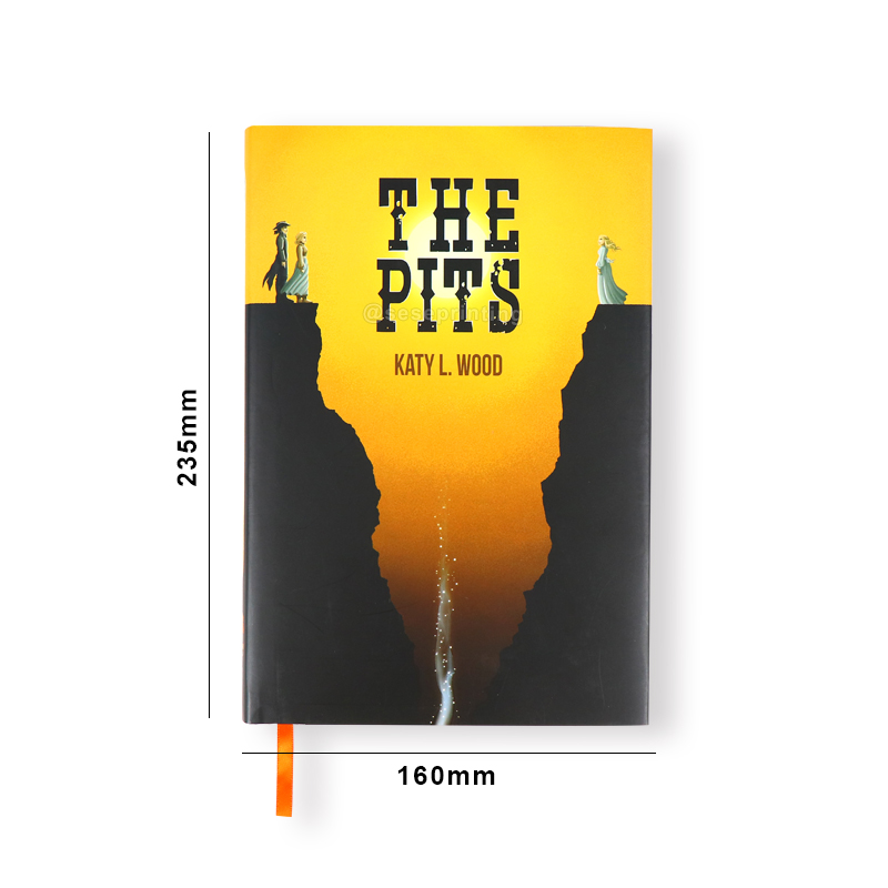 China Publishing Service Holographic Foil Hardcover Book Printing 6