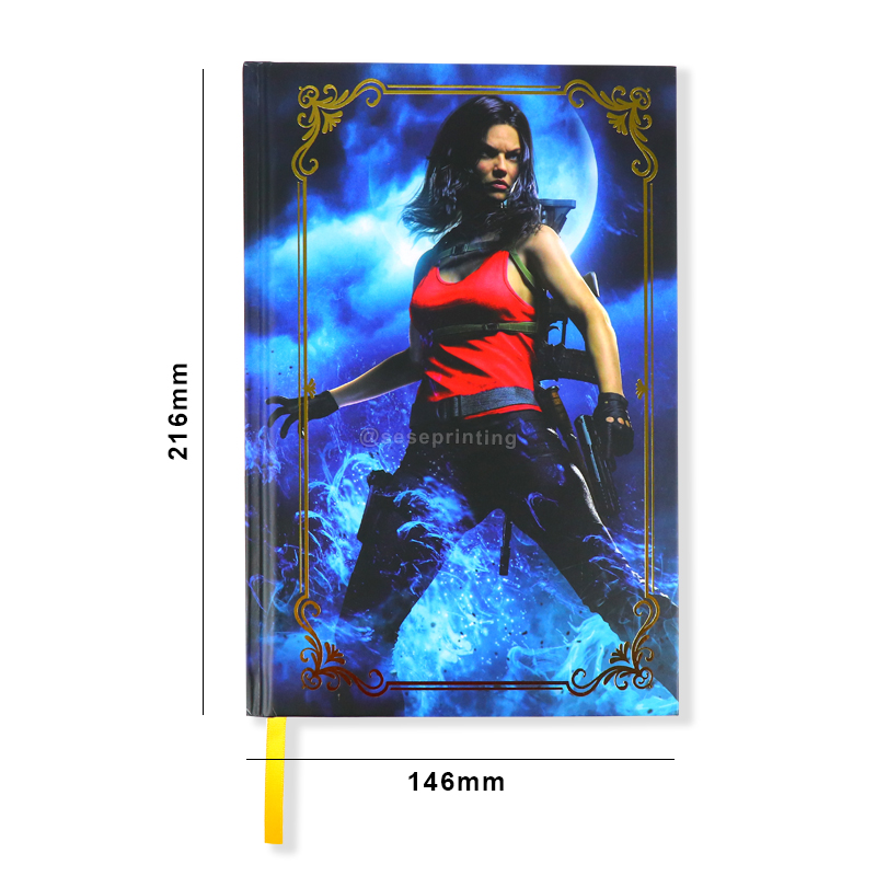 Special Edition Books Printing with Black Pages and Foiled Cover 6