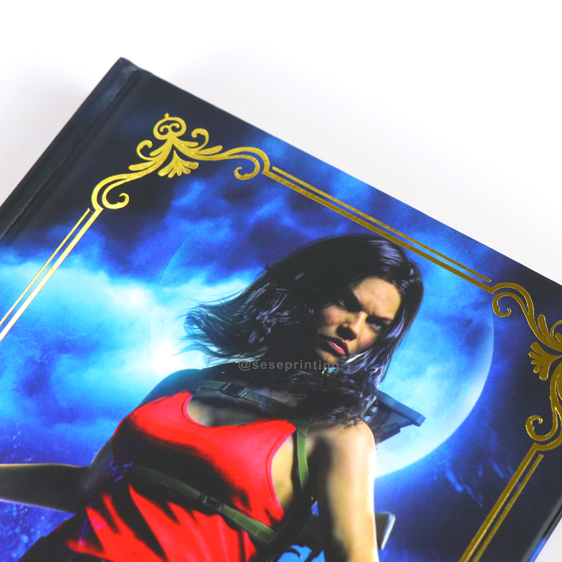 Special Edition Books Printing with Black Pages and Foiled Cover 8