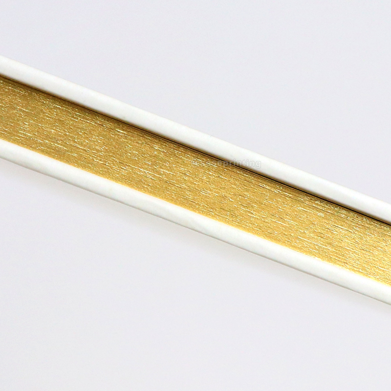 Wedding Guest Book Hardcover Notebook Printing Sprayed Gold Edges 9