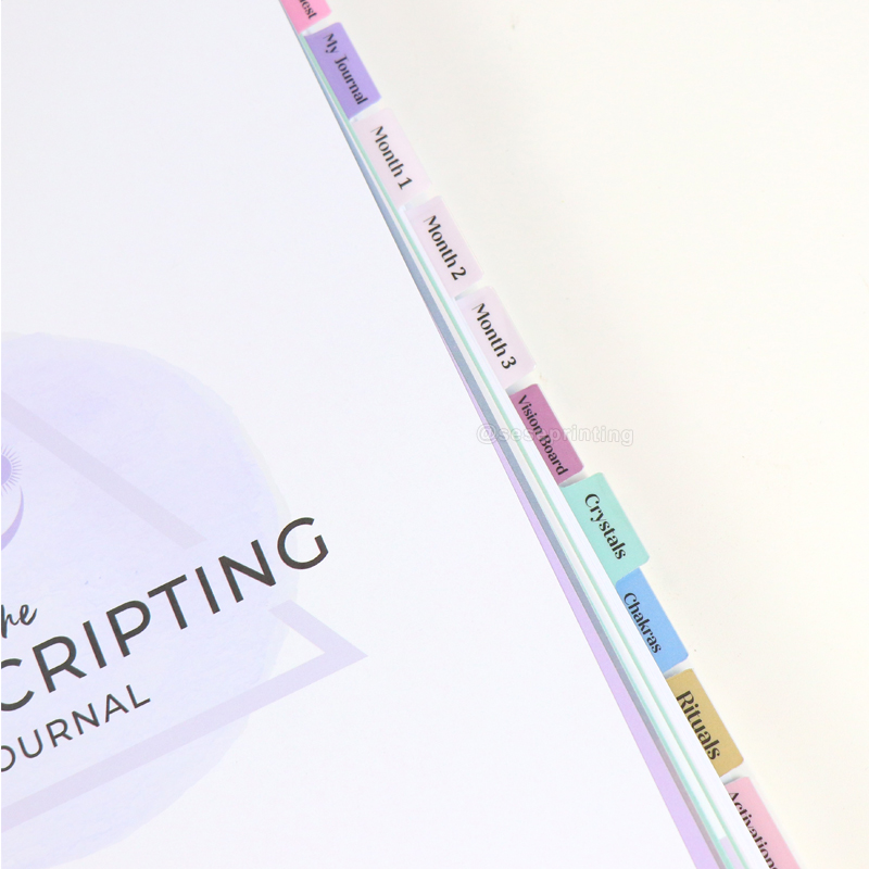 Spiral Planner Printed Spiritual Self Care Manifestation Journal 11