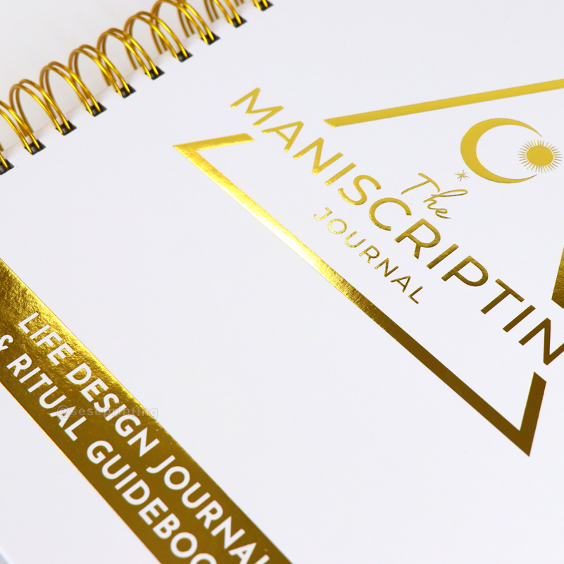 Spiral Planner Printed Spiritual Self Care Manifestation Journal 8