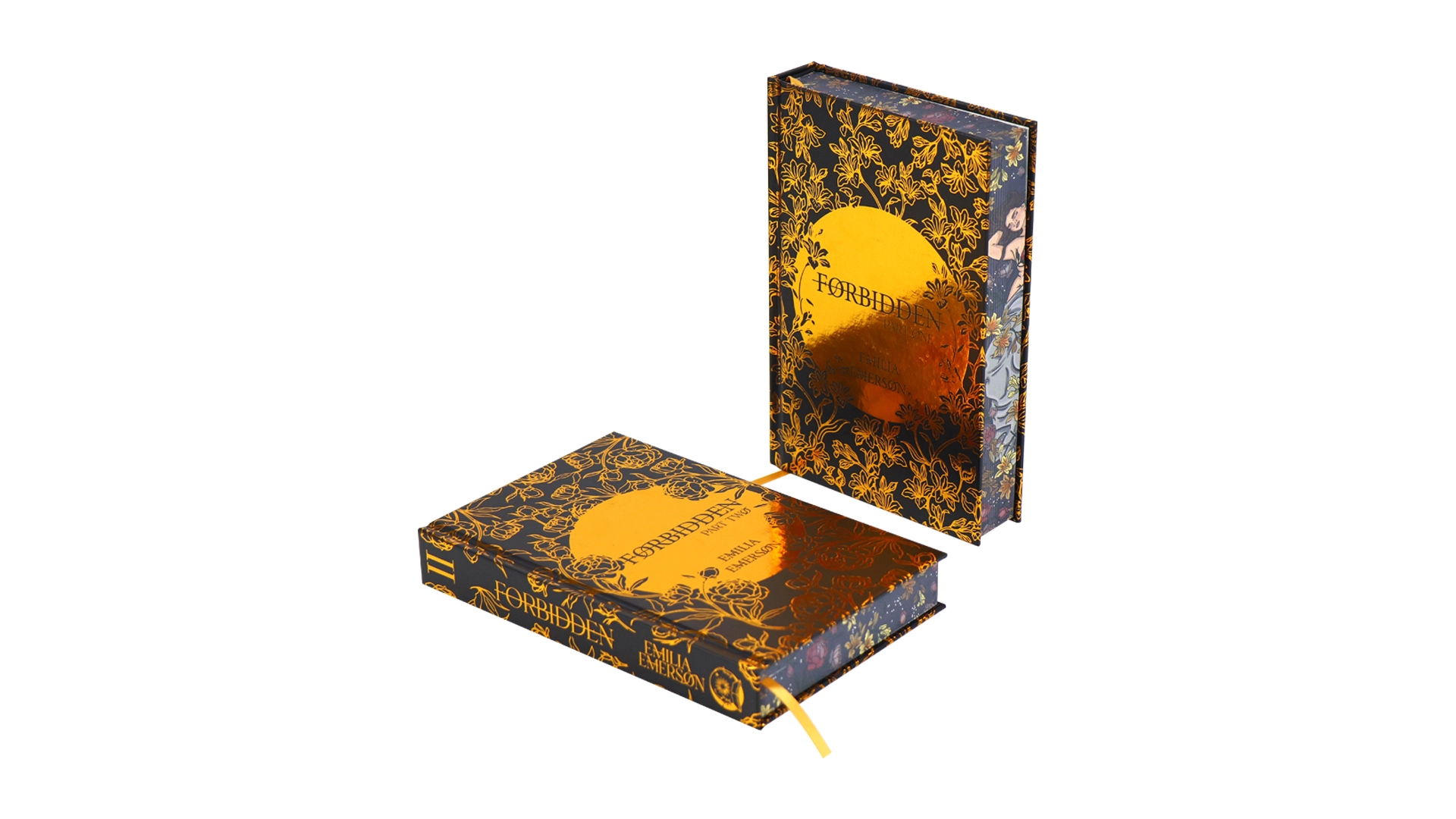 Special Hardcover Book Printing with Sprayed Edges and Slipcase 1