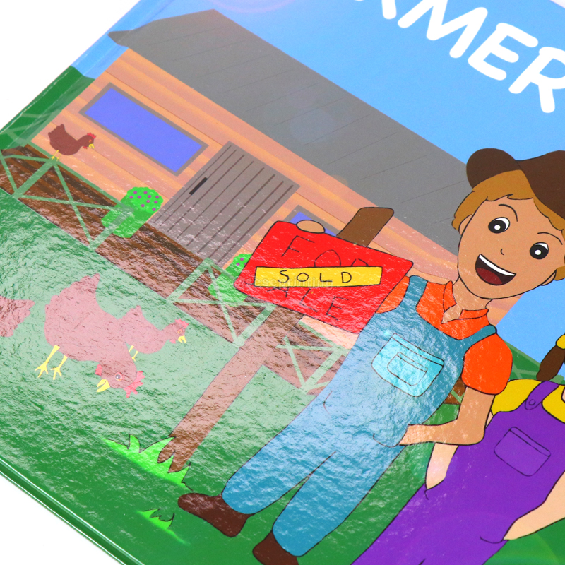 Book Manufacturer Custom Publishing Children Board Book Printing 8