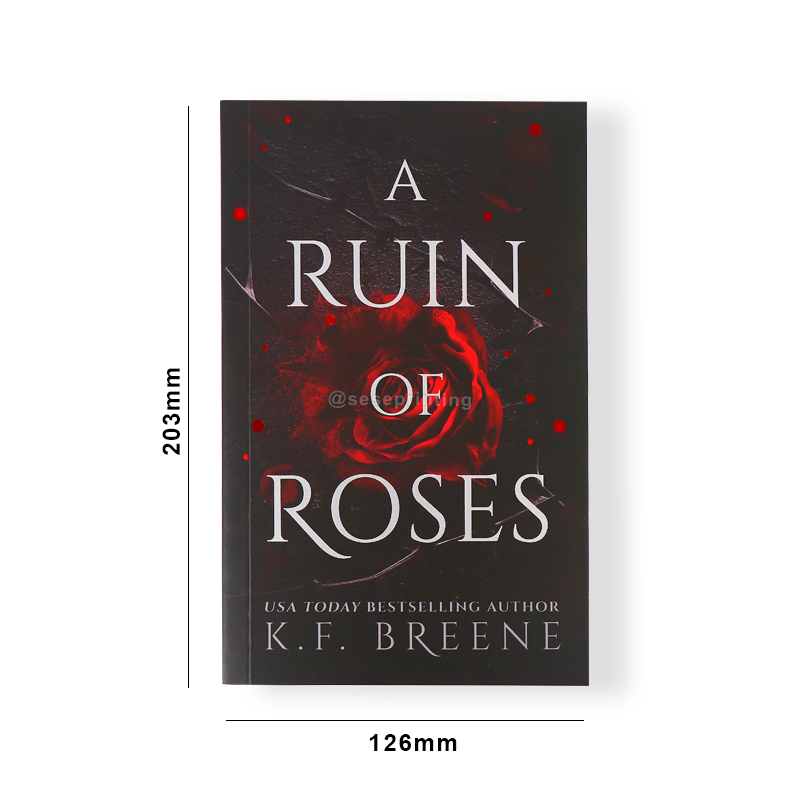 Publishing Paperback Novel Book Printed with Foil on the Front 6