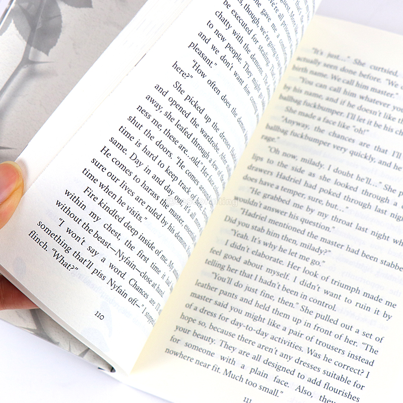 Publishing Paperback Novel Book Printed with Foil on the Front 7