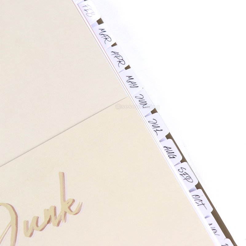 Spiral Notebooks Printing Weekly Planner with Customized Sticker 9