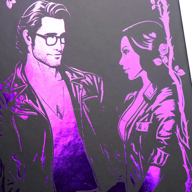 Printing Sprayed Edges and Foil Hardcover Books with Dust Jackets 9