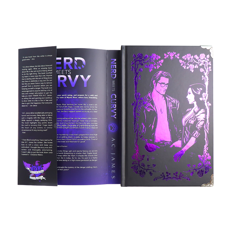 Printing Sprayed Edges and Foil Hardcover Books with Dust Jackets 8