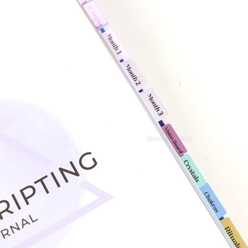 Custom Weekly Planner Spiral Notebook Printing Spiritual Journal 9