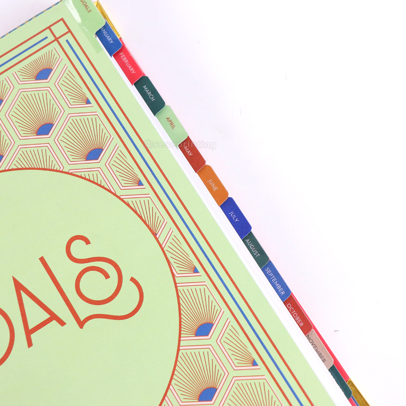 Custom Journal Notebook Printing Spiral Weekly Schedule Planner 9