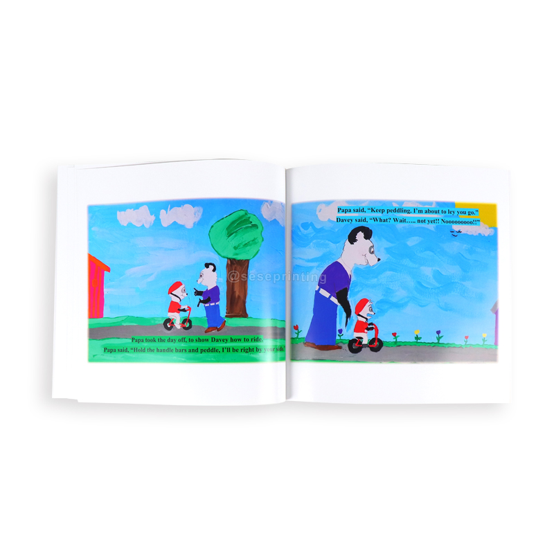 Printed Paperback Children's Illustration Story Book Manufacturer 7