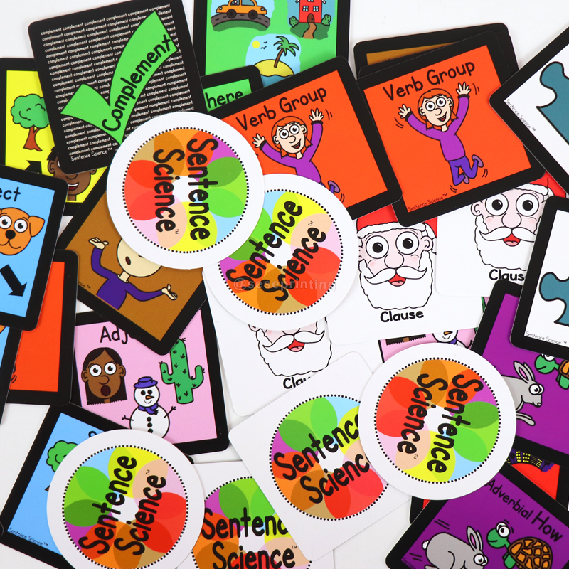 Custom Learning Sentence Structure Cards Printing Flashcard 9