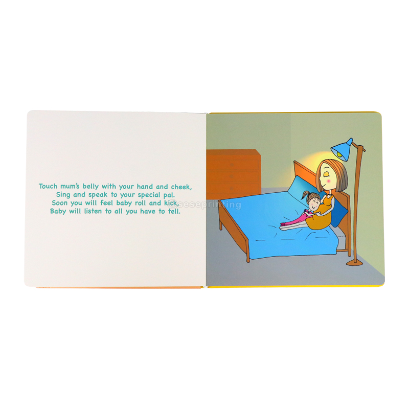 Hardcover Pregnancy Illustration Board Book Publishing Printing 7