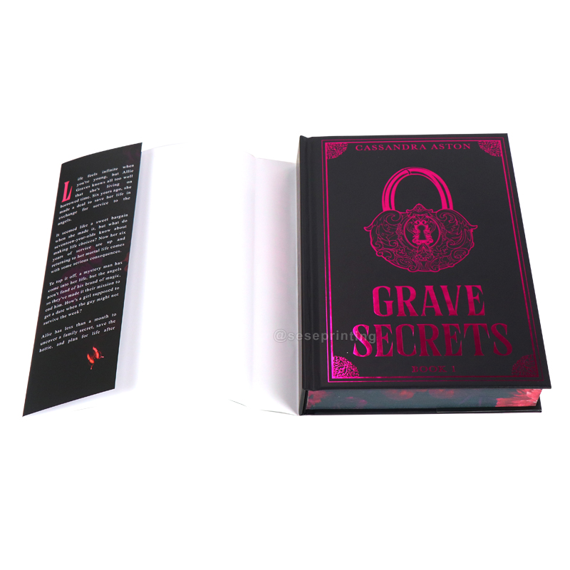 Special Edition Hardcover Books with Printed Dust Jacket and Sprayed Edges 8