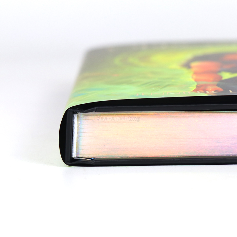 Special Edition Hardback Books Printed with Holographic Foiled Edges 11