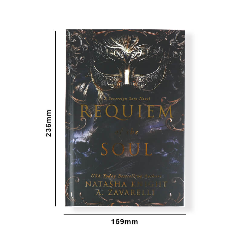 Special Edition Hardcover Book Series Printing Stenciled Edges 6