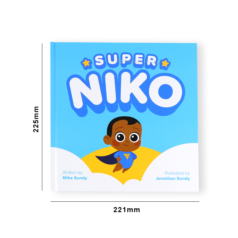 Customized Hardbound Children Illustration Story Book Publishing 6