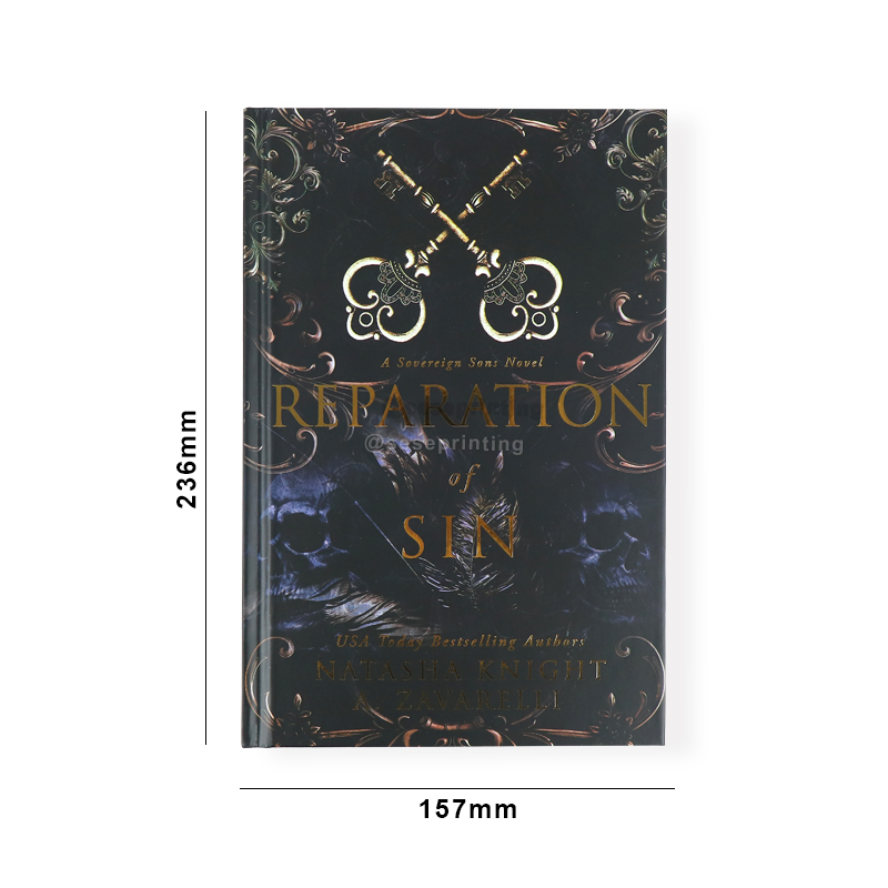 Special Edition Books Printed Hardback Book with Sprayed Edges 6