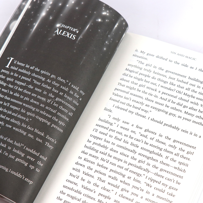 Custom Book Printing Services Paperback Novel Books Manufacturer 7