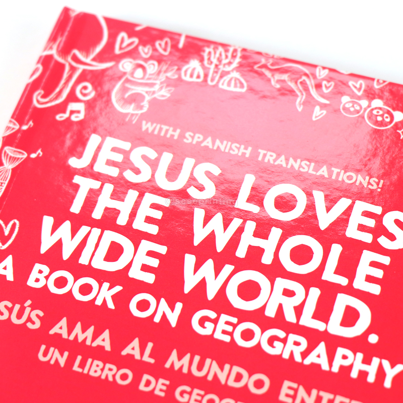 Printing Children's Board Book Custom Kids Illustrated Board Book 8