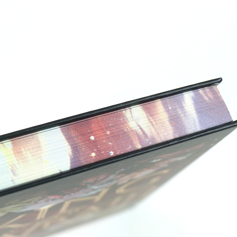Publishing Hardcover Version Books with Patterns for Sprayed Edges 11