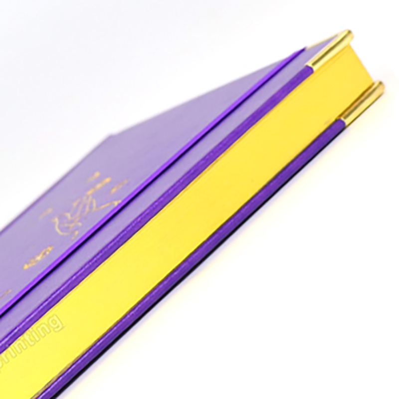 Premium Leather Cover Journal Notebook Printed with Gold Edges 10